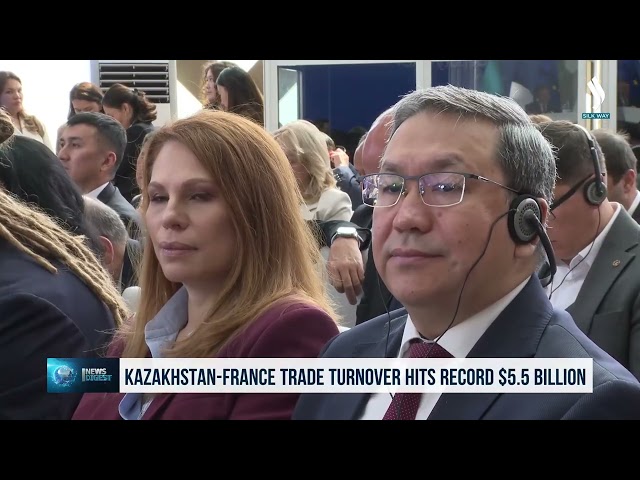 Товарооборот между Казахстаном и Францией достиг рекордных 5,5 млрд долларов