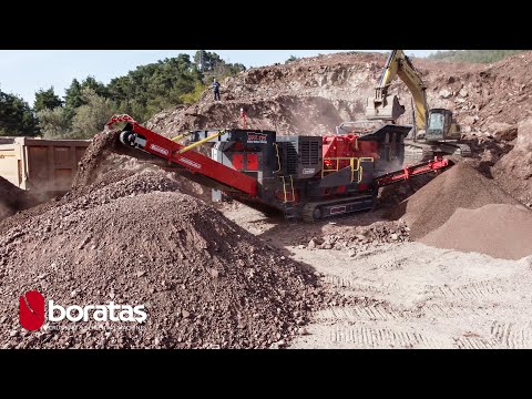 The Boratas Tracked Mobile Impact Crusher BPK125 | Kırma ve Eleme | Konkasör