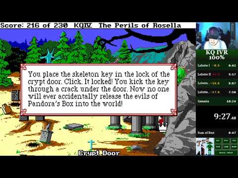 King's Quest IV Retold 100% Speedrun (9:52)
