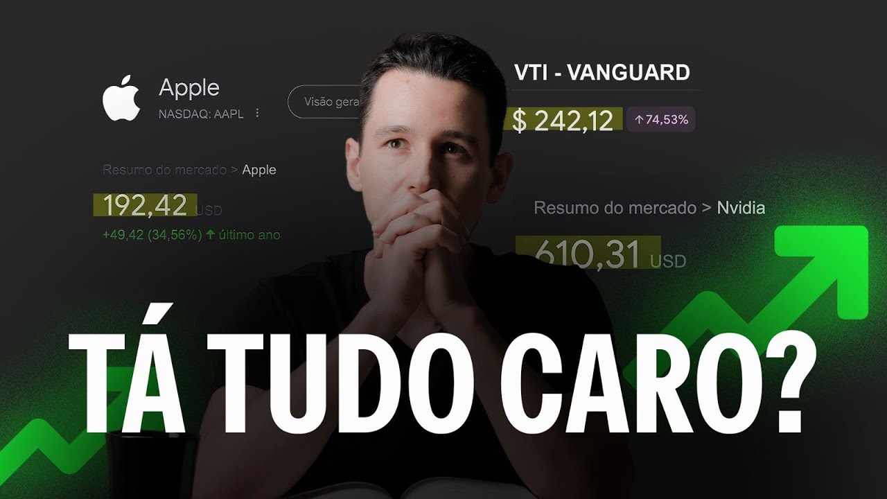 Bolsa nas MÁXIMAS HISTÓRICAS! Como investir agora? | Está tudo caro, como comprar ações assim?