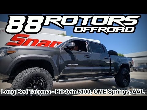 COST EFFECTIVE SUSPENSION LIFT: Toyota Tcoma Bilstein OME & AAL Setup!