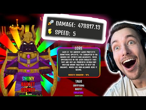 Boosting King Bastet to HALF A MILLION DAMAGE in The House (TD) on ROBLOX
