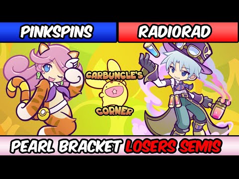 Carbuncle's Corner #10 Pearl Bracket Losers Semis - PinkSpins (Raffina) vs RadioRad (Schezo)