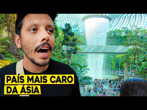 CHEGAMOS EM SINGAPURA (nada se compara a isso aqui)