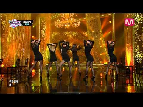 AOA_짧은 치마 (Miniskirt by AOA of M COUNTDOWN 2014.1.16)