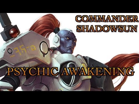 Psychic Awakening: Tau Empire's Commander Shadowsun Warhammer 40k