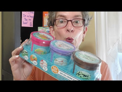 DollarTree Unboxing... ice cream?? Come see what's inside! #foryou #unboxing #sensory #fun