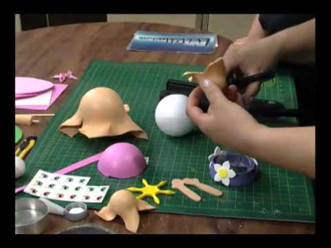 Mulher.com 15/12/2011 - Boneca em EVA 1/2