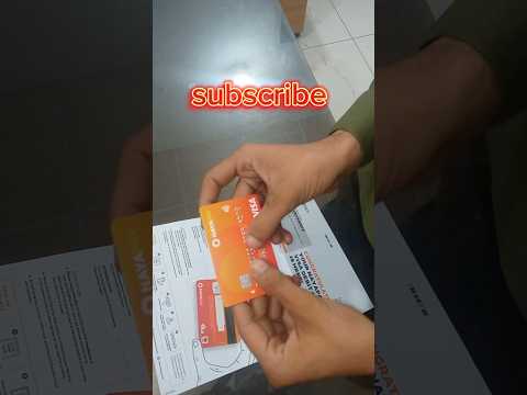 Nayapay Visa Debit Card Unboxing 2023 Naya Pay Visa Debit Card review and unboxing 2023 #unboxing