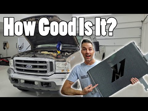 How Good Is The Mishimoto Transmission Oil Cooler? - Ford 7.3 Powerstroke