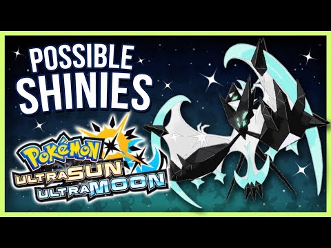POSSIBLE SHINIES FOR ULTRA LUNALA & SOLGALEO - POKEMON ULTRA SUN & MOON!!