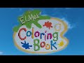 Sesame Street Live Elmo S Coloring Book Virtual Figurine Version