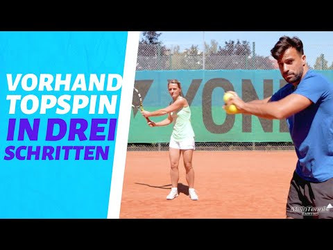 VORHAND TOPSPIN LERNEN - 3 einfache SCHRITTE | MeinTennisGame.de