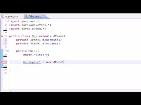 Java Programming Tutorial 74 Mouse Events Youtube