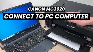 Canon PIXMA MG3620 Printer: How to Setup and Connect to PC Windows Computer
