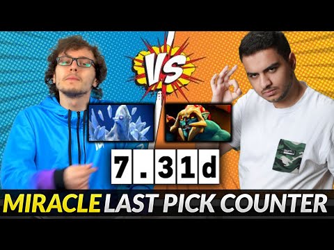 Miracle- last pick Mid AA to counter ATF Huskar
