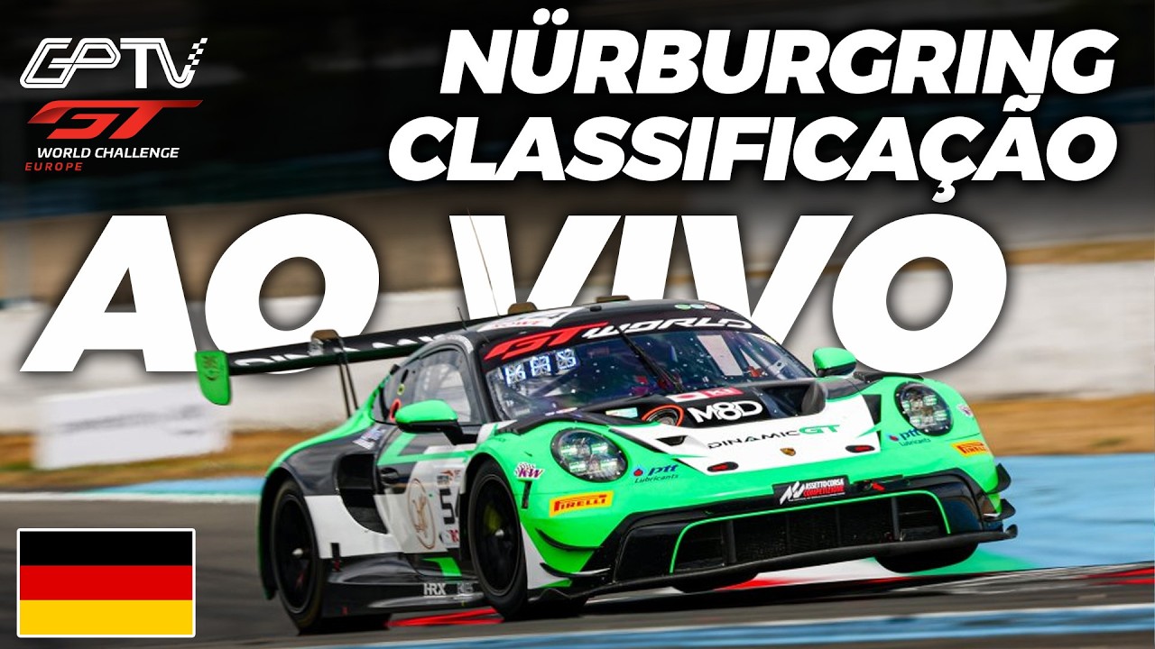 🔴AO VIVO: GT WORLD CHALLENGE EUROPA 2026 | CLASSIFICAÇÃO EM NÜRBURGRING | COM IMAGENS | 7ª ETAPA
