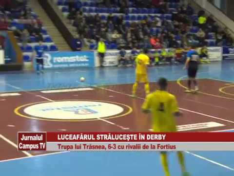 LUCEAFARUL VICTORIE IN DERBYUL CU FORTIUS
