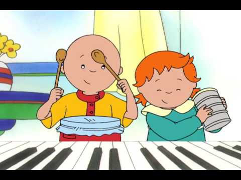 Caillou 208 - Pumpkin Patch Kid // Caillou's Got Rhythm // Do It Myself // Caillou's Big Sale