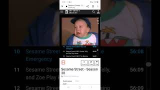 sesame street it&#39;s al right to cry reversed