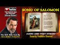 22 | THE SONG OF SOLOMON |True Love is an Almighty Flame of Intimacy with God | BY Alexander Scourby