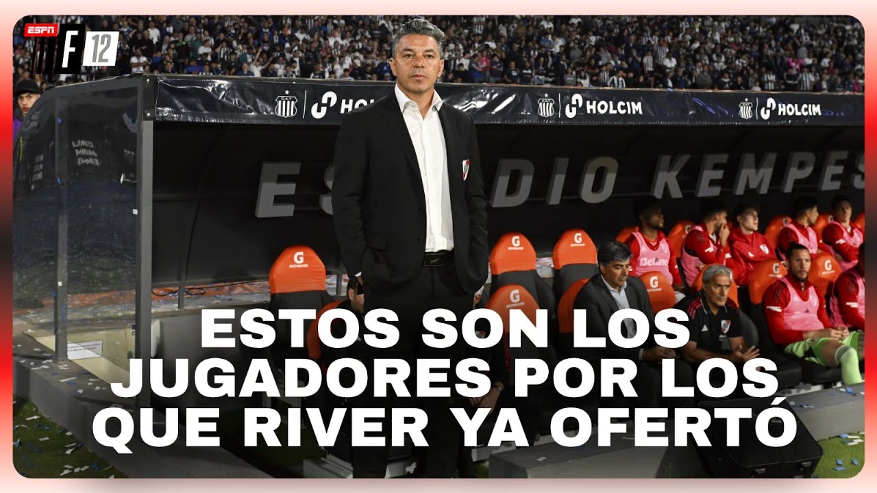 ¿QUIÉNES SON LOS REFUERZOS A LOS QUE APUNTA RIVER PARA 2026? EN F12 TE TRAEMOS TODAS LAS NOVEDADES
