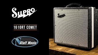 Video thumbnail for Supro 1610RT Comet - Guitar Amp Review by N Stuff Music