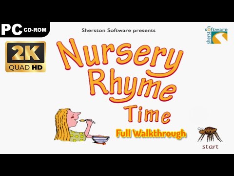 Sherston Software: Nursery Rhyme Time [1997] PC Gameplay - 2K60fps