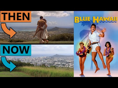 Blue Hawaii | Then & Now 1960s Honolulu Hawaii filming locations | Elvis Presley O'ahu