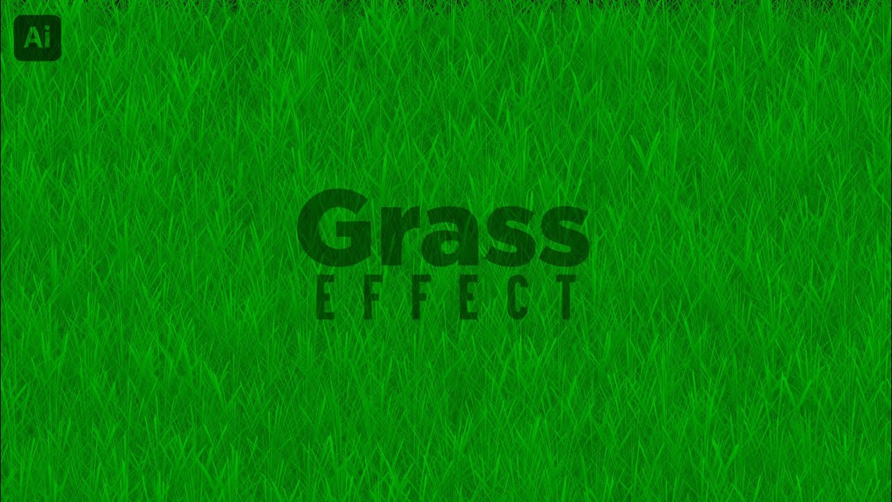 Adobe Illustrator Tutorial: How to Create Vector Grass Background