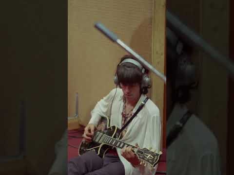 The Rolling Stones recording “Sympathy for the Devil” at Olympic Studios, London, 1968.