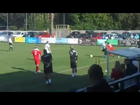 Horsham YMCA 2-2 Aveley.  Emirates FA Cup Second Qualifying Round.  Sat26Sep2015