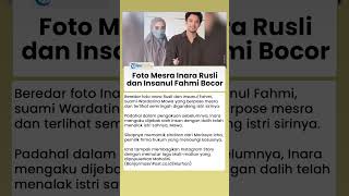 Beredar Foto Mesra Inara Rusli dan Insanul Fahmi…