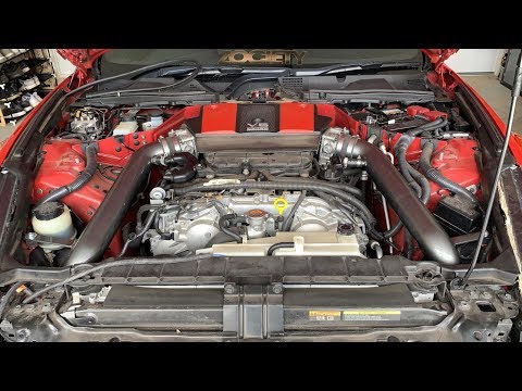 Installing AEM Cold Air Intakes On 370Z