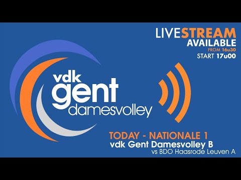 vdk Gent Damesvolley Dames B vs BDO Haasrode Leuven A