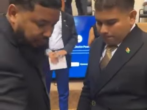 Mr  Mohamed Speaks with the Media after Parliament Sitting.