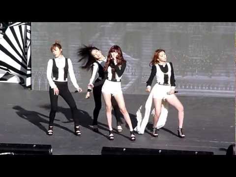4minute~ VOLUME UP ~ [REHEARSAL] SBS KPOP SUPER CONCERT 121110