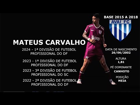 MATEUS CARVALHO FUTEBOL DVD2024