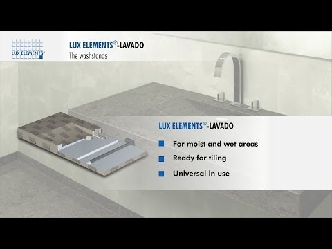 LAVADO tvättställ med "svävande" design
