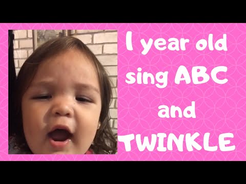 AYAH  singing  ABC and twinkle little star Fil-Canadian  Ayah | 1 taon kumakanta ng ABC twinkle