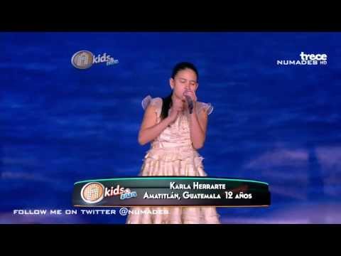 Karla Herrarte - El Triste (La Academia Kids 2 Final)