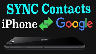 How to Sync iPhone Contacts to  Gmail in iOS | How to Import Google Contacts to iPhone Correct Way!