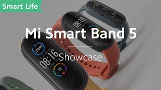 Video 0 of Product Xiaomi Mi Smart Band 5 Smartwatch (XMSH10HM)