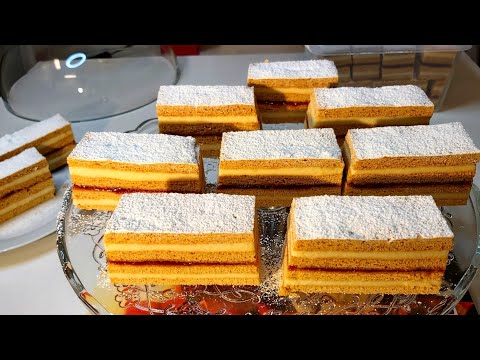 Prajitura Albinita-Foi cu Miere de albine-Albinita reteta veche pas cu pas Ardeal @IulyaFoodStation