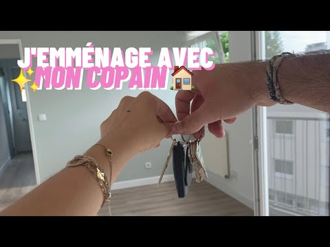 I'M MOVING INTO A ONE-BEDROOM APARTMENT WITH MY BOYFRIEND 🔑