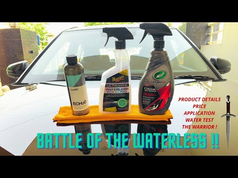 Best waterless car wash - CarPro, Meguiars, or Turtle wax ?