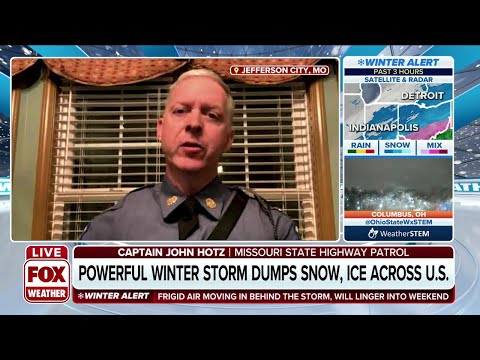 500 Crashes In Missouri Due To Winter Storm: MO State Highway Patrol