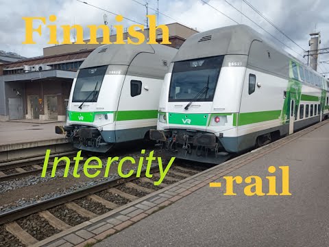 Finnish InterCity Rail in 3 minutes