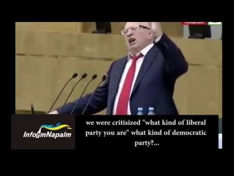 Zhirinovsky spoke for complete destruction of Germany and arson of Paris