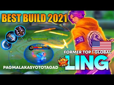 LING BEST ROTATION & BEST BUILD 2021 | Former Top 1 Global Ling By PAGMALAKASYOTOTAGAD ~ MLBB